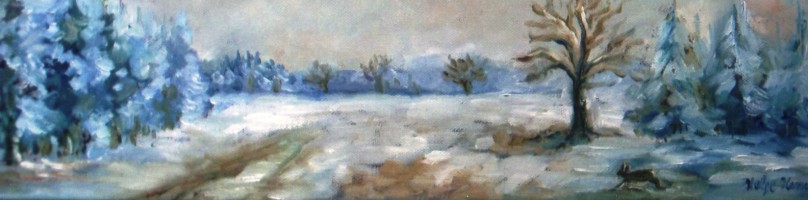 der Hase auf dem Feld